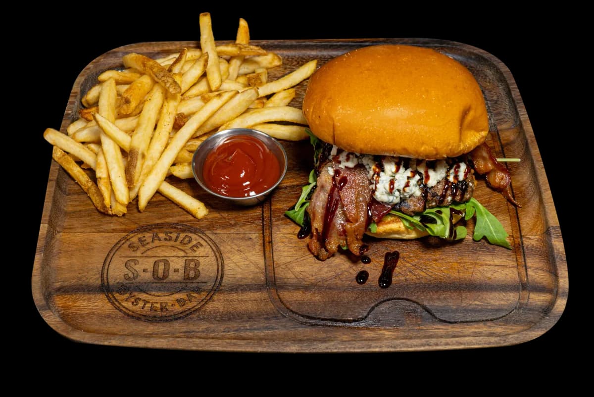 Black N' Bleu Burger*