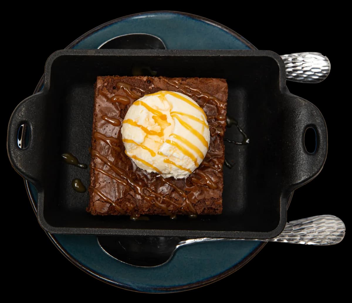 Warm Brownie & Ice Cream