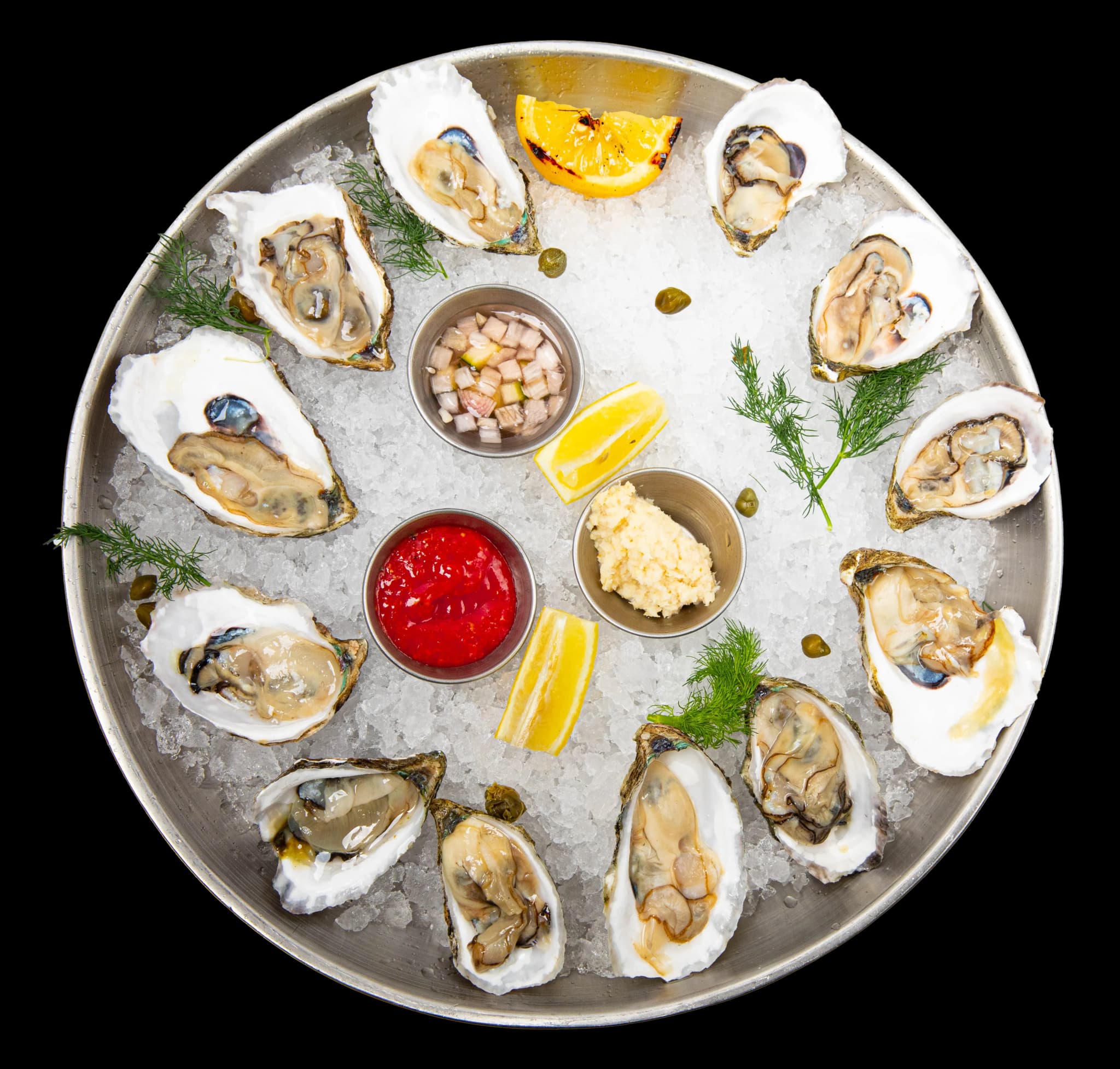 Raw Oysters*